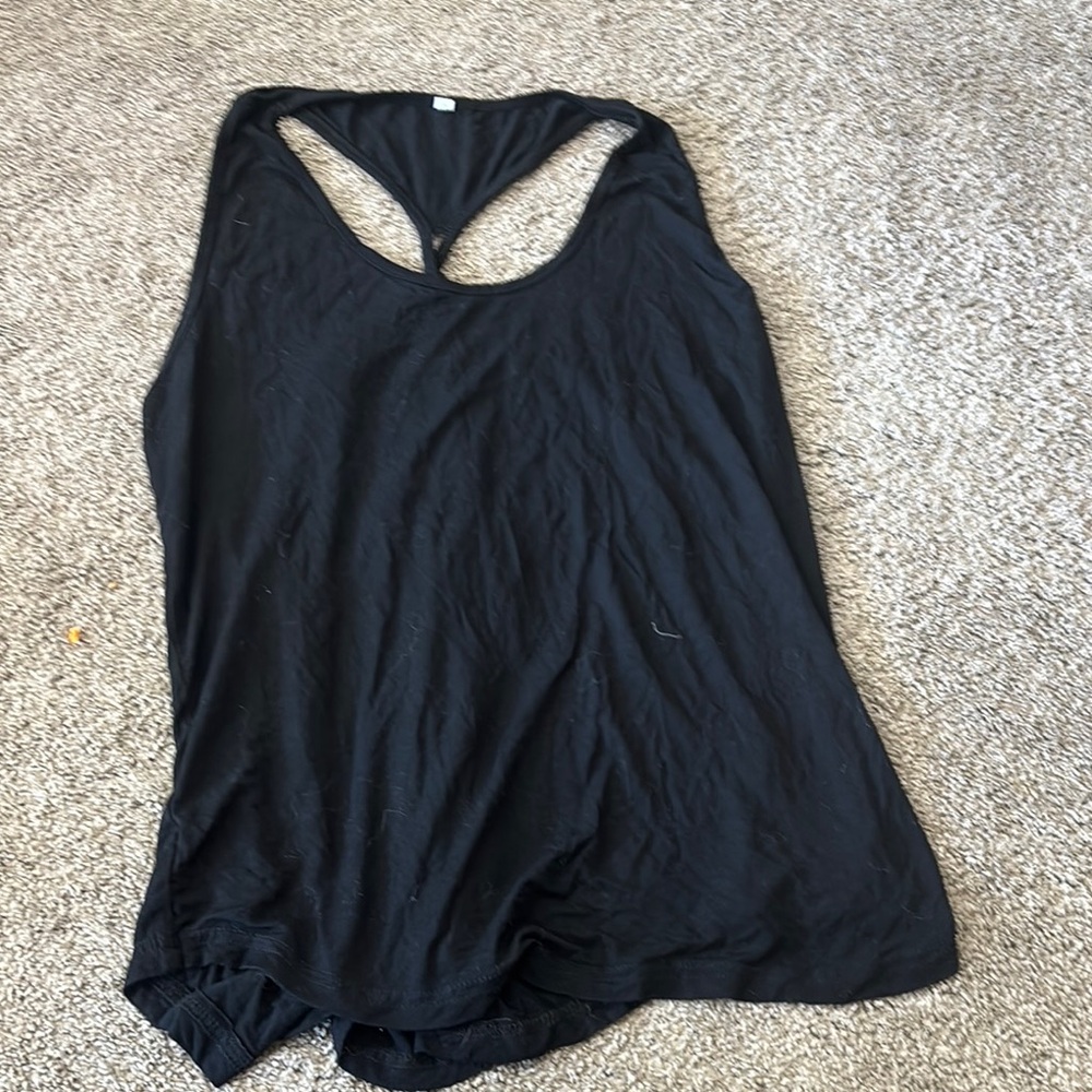 Black Sleeveless Women's Top